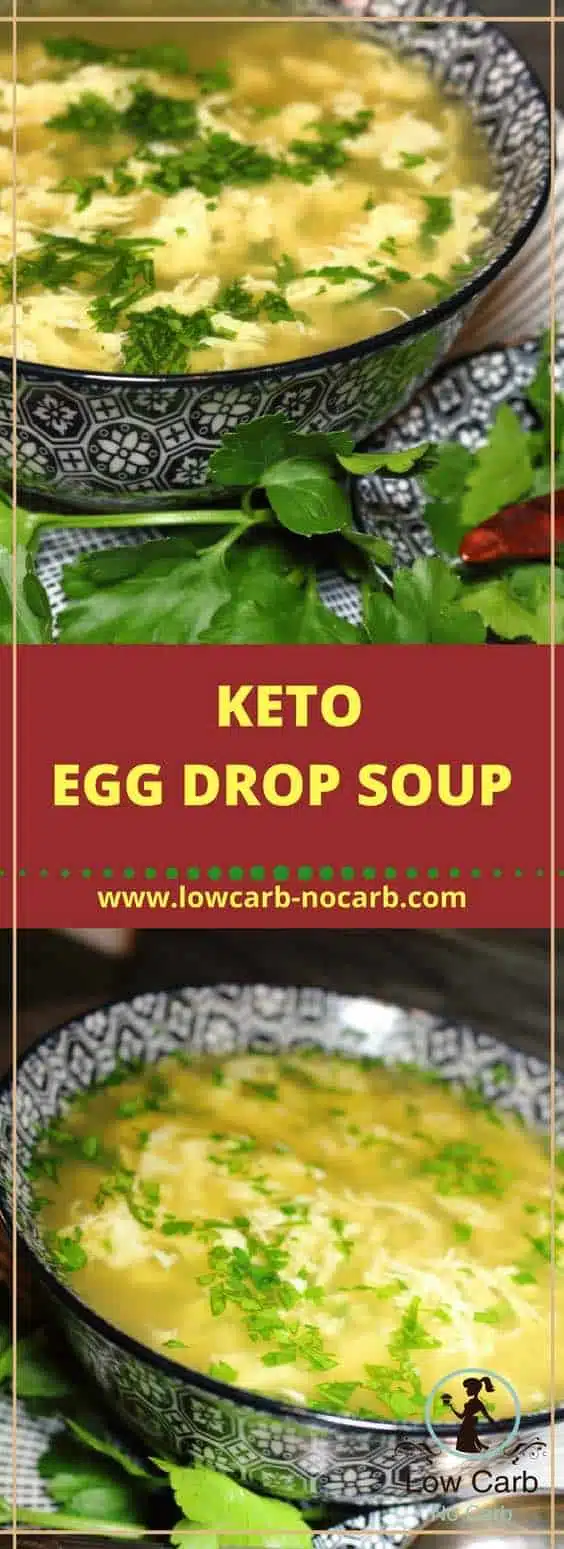 Keto Egg Drop Soup #keto #egg #drop #soup #lowcarb #paleo #ketokids #healthyfood #eggdrop #fitfood #bonebroth
