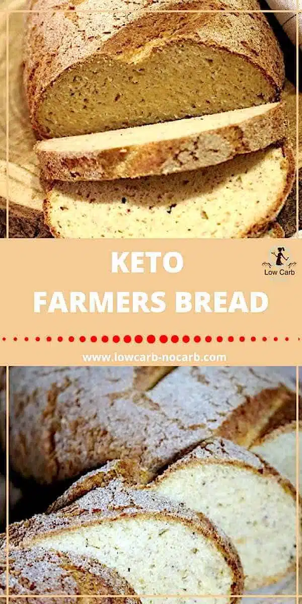 Keto Farmers Bread #keto #farmers #bread #lowcarb #paleo #healthyfppd #fitfood #ketokids #breakfast #snacks #ketobread