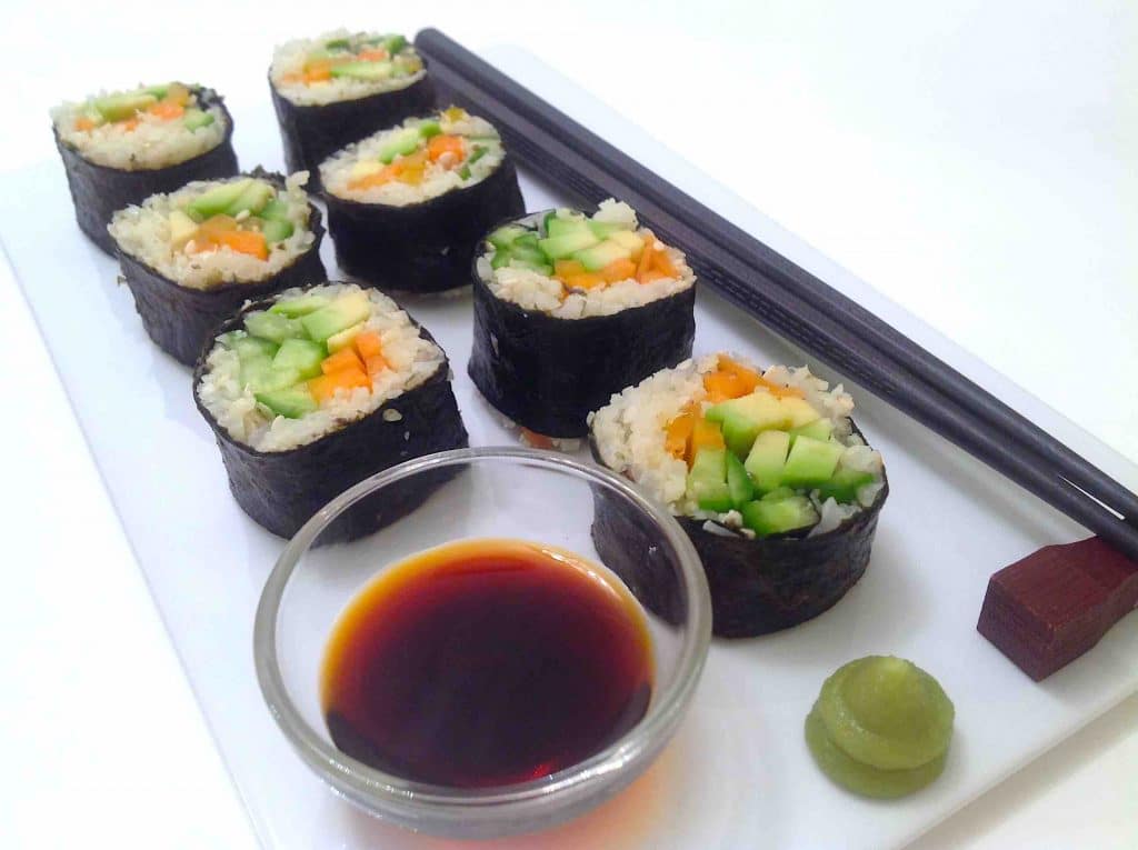 Keto Friendly Sushi Rolls Recipe