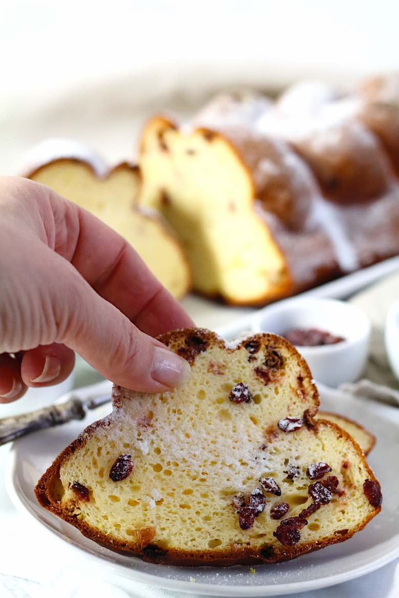 Sweet Keto Challah Bread Recipe with dried berries