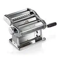 Marcato 8320  Atlas Pasta Machine, Made in Italy, Includes Pasta Cutter, Hand Crank, and Instructions