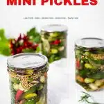 Mini Keto Pickles