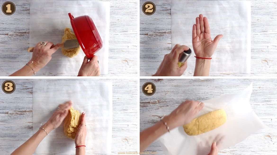 How to shape keto Dumplings instructions