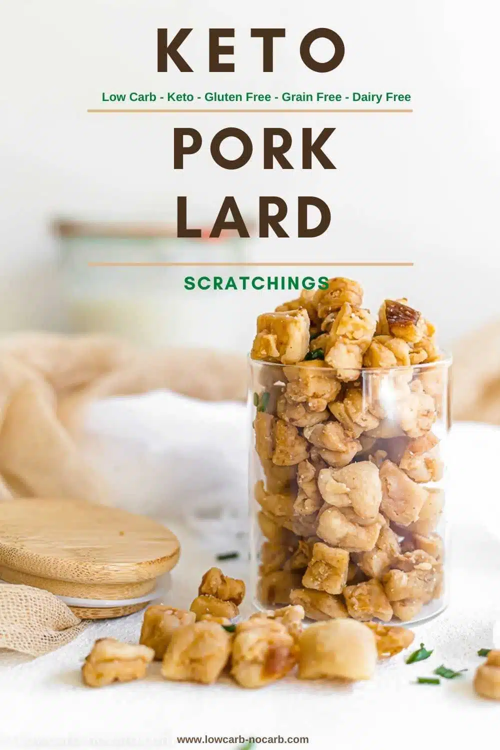 Homemade Crispy Pork Lard Scratchings Recipe