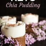 Keto Chia Seed Chocolate Pudding