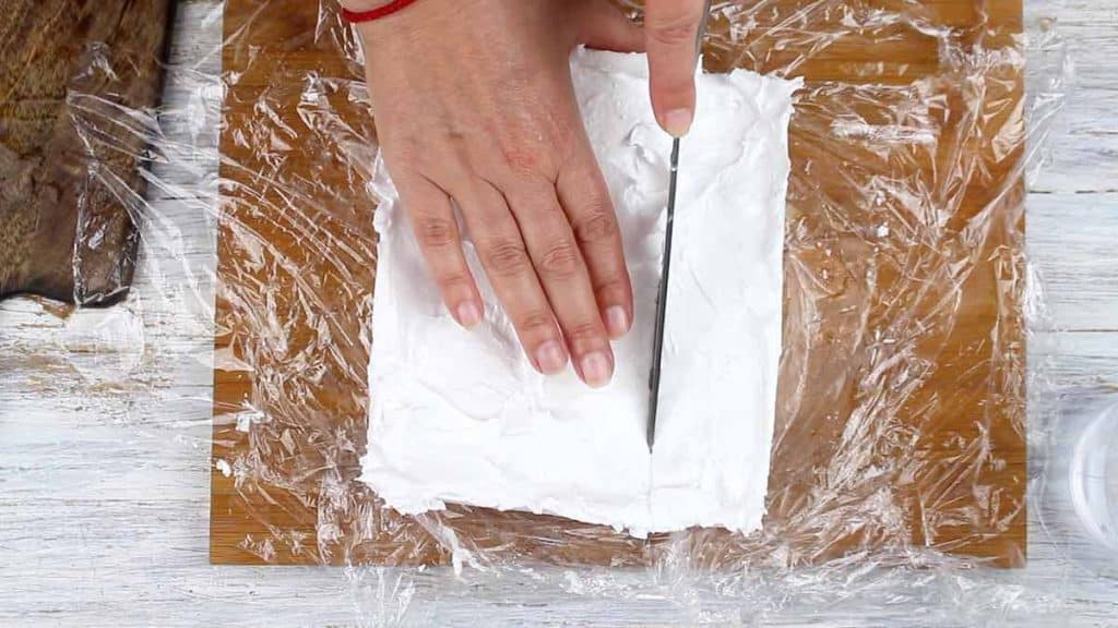 How To make Sugar Free Marshmallows cutting