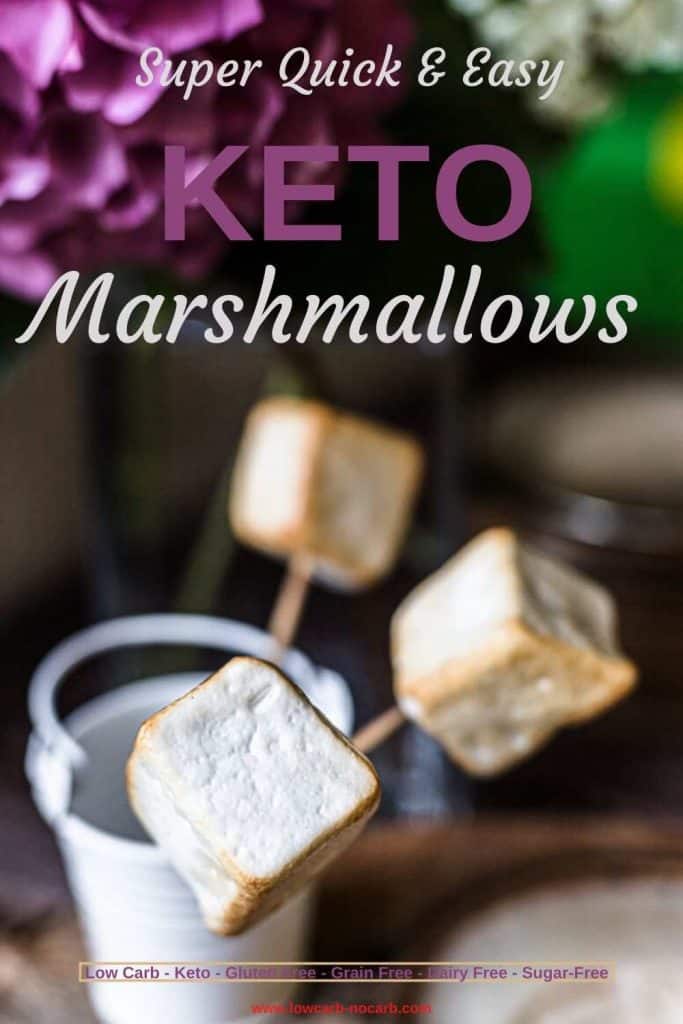 Sugar-Free Marshmallows for roasting