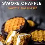 Sugar-Free & Keto Smores Chaffle Recipe
