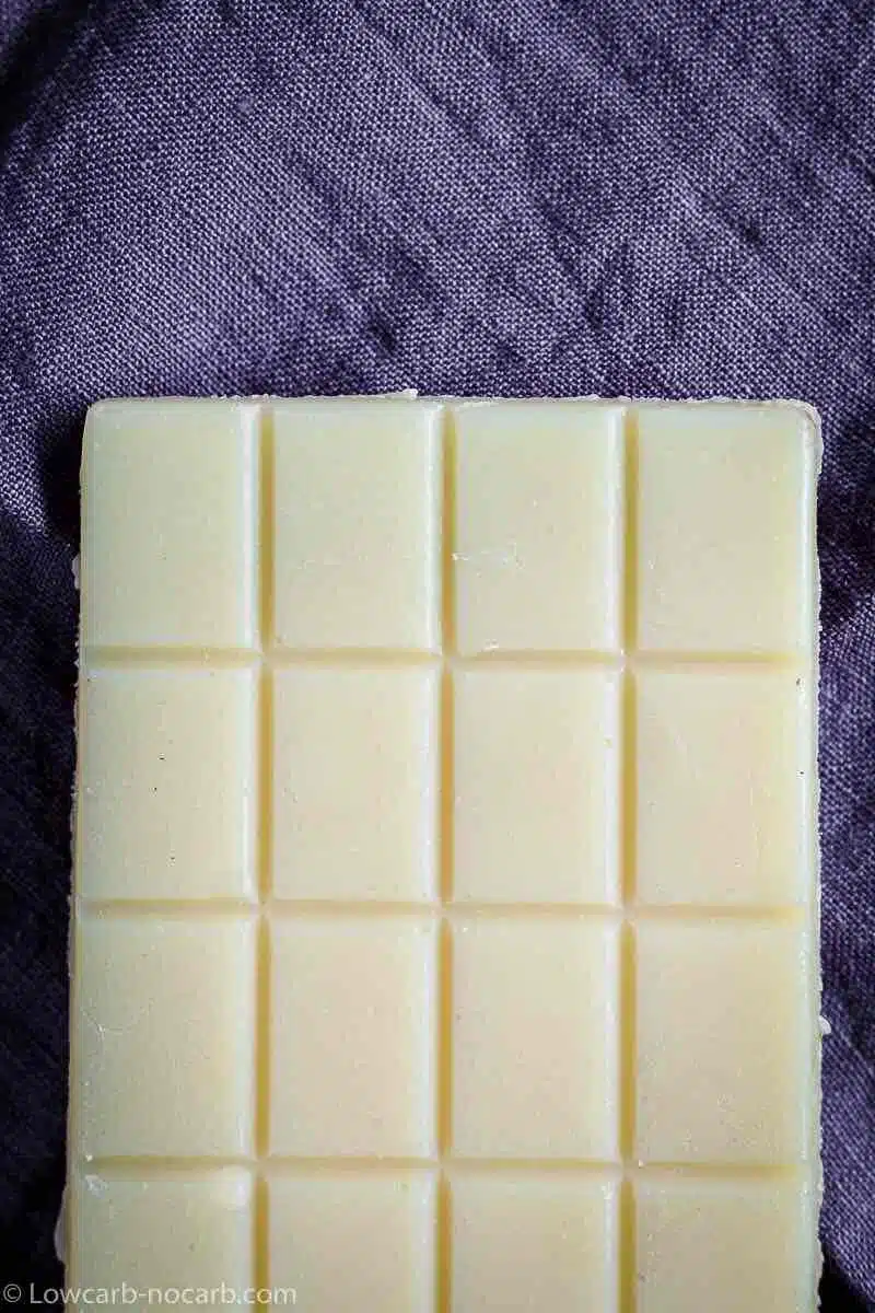 Sugar-Free White Chocolate Bar