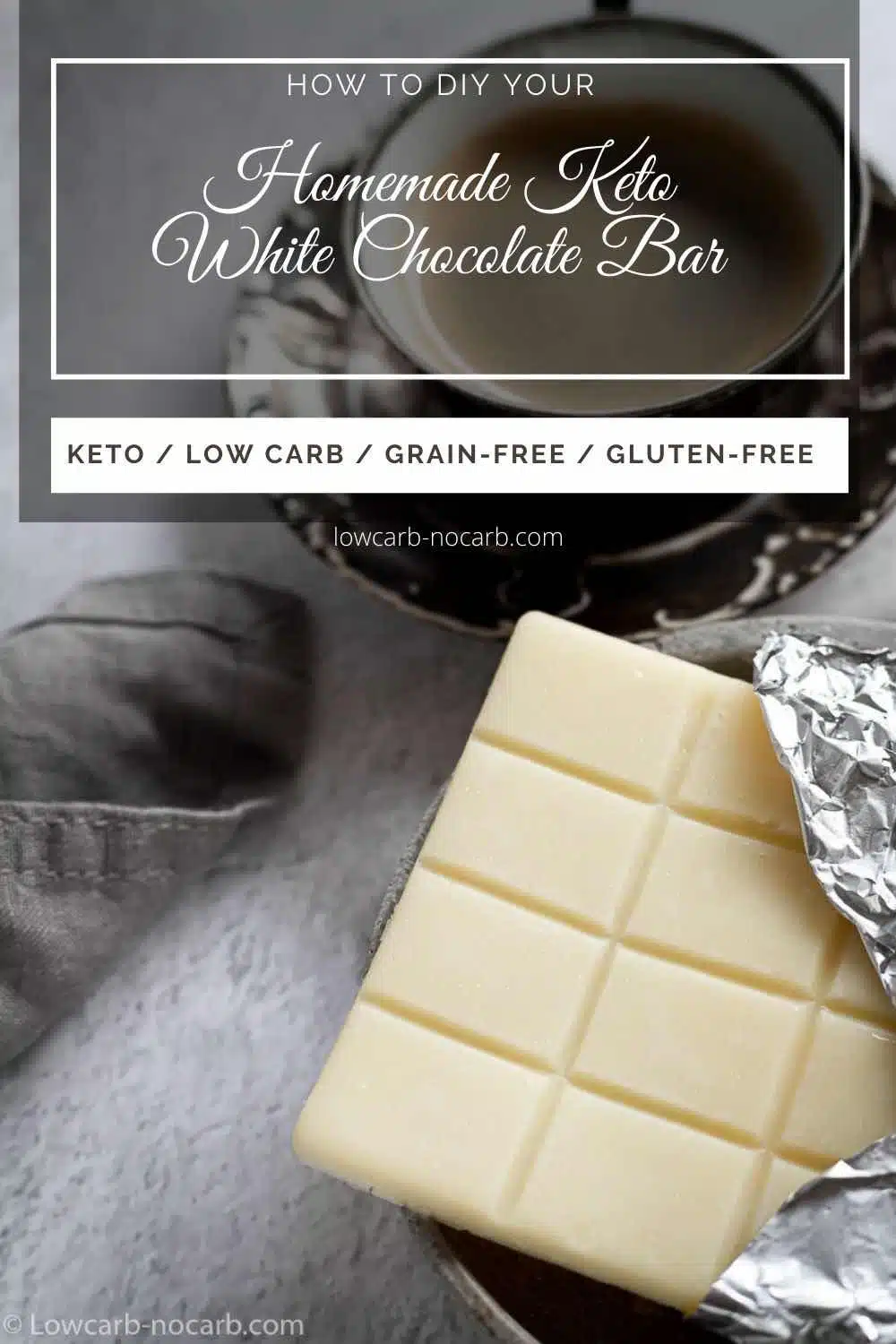 Keto & Low Carb White Chocolate