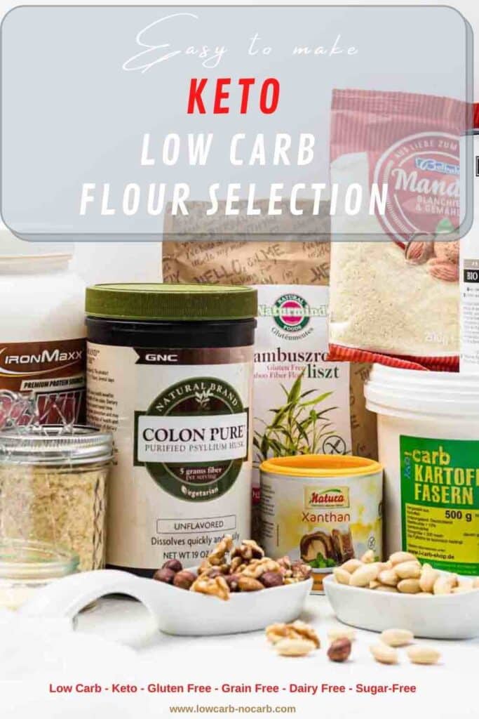 Keto Pantry Flour Selection Packaging