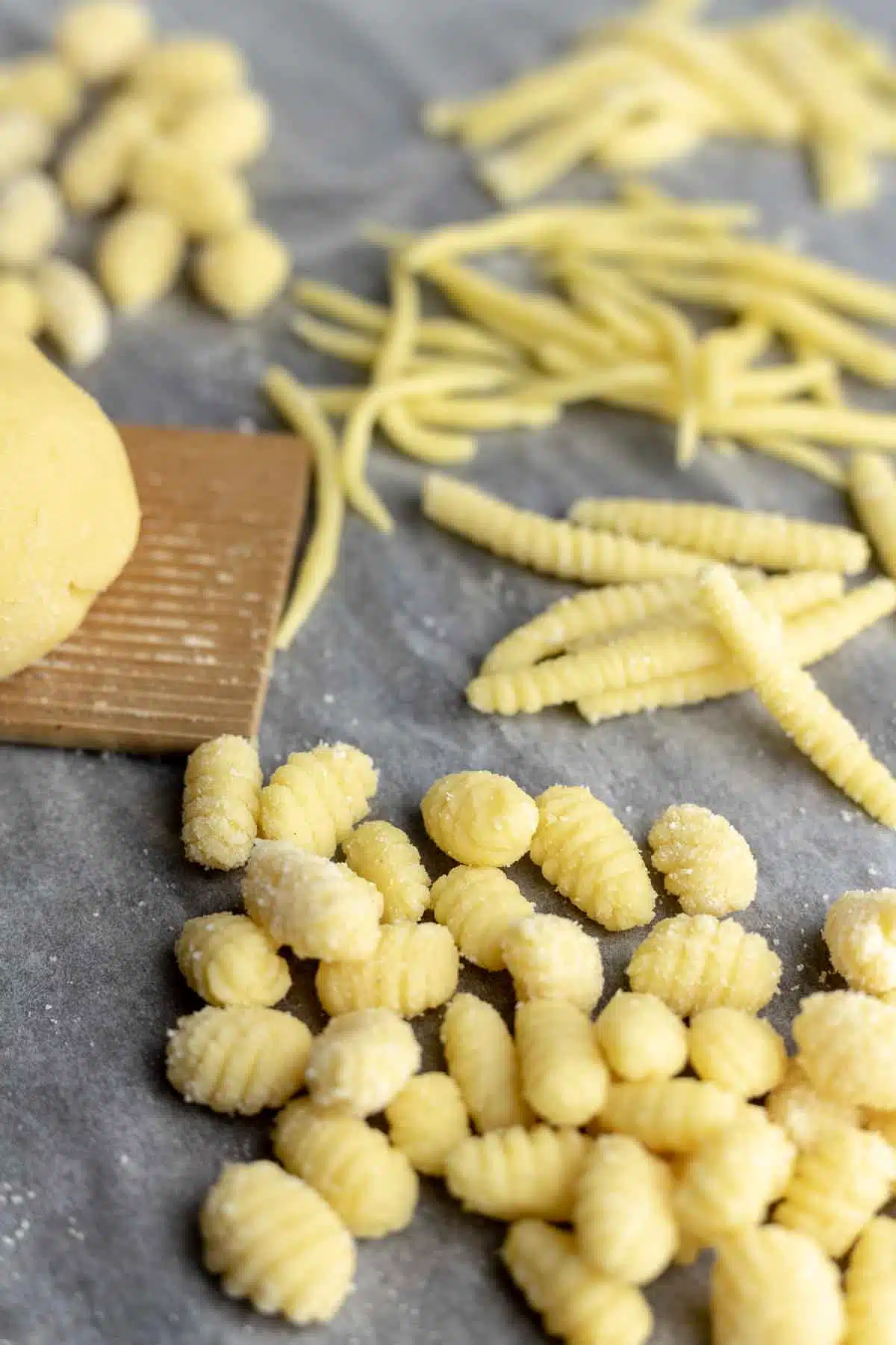 Keto & Gluten-Free Gnocchi formed into various shapes