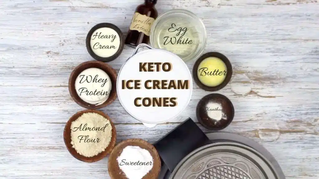 Waffle Cone Maker ingredients