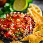Sugar-Free Salsa served with Keto Chips