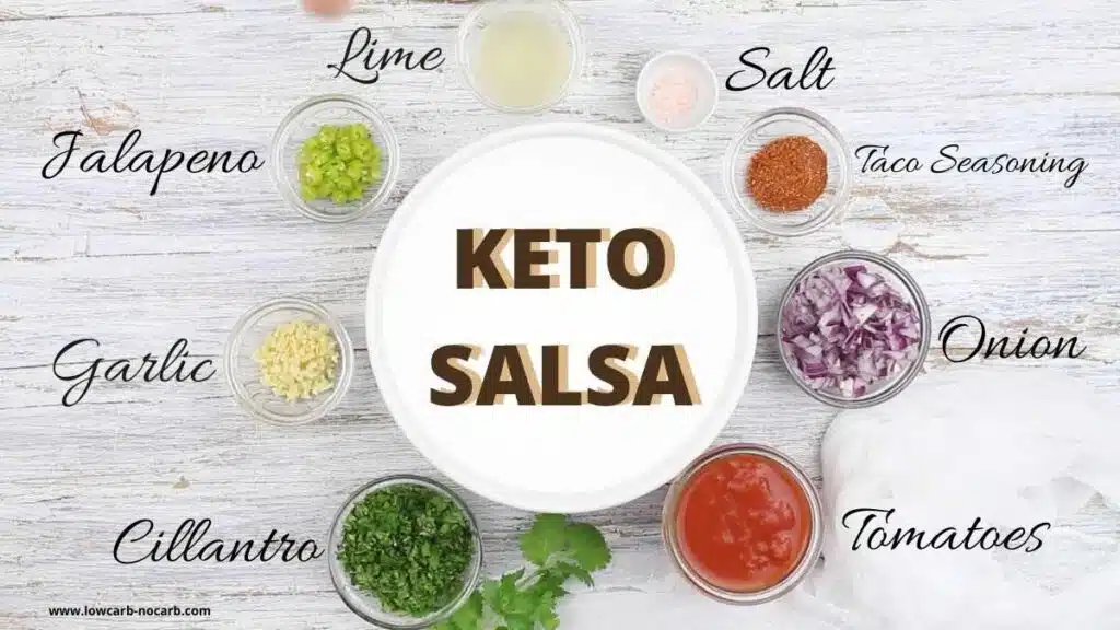 Sugar-Free Salsa ingredients needed