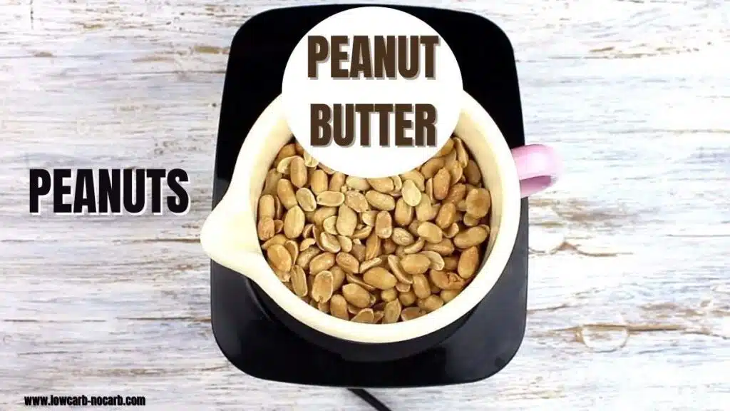 Homemade Peanut Butter ingredients needed