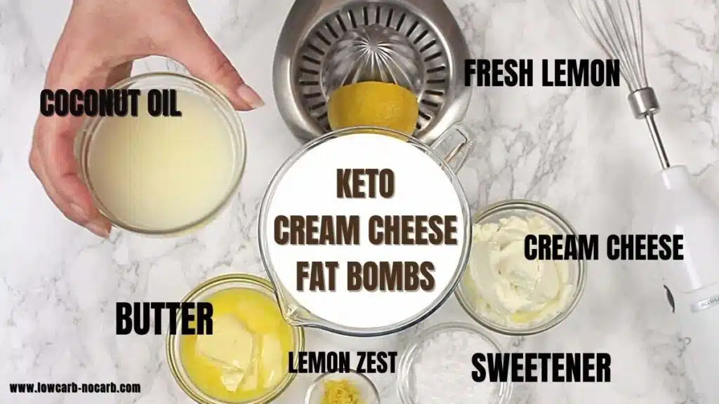 Keto Fat Bomb ingredients needed