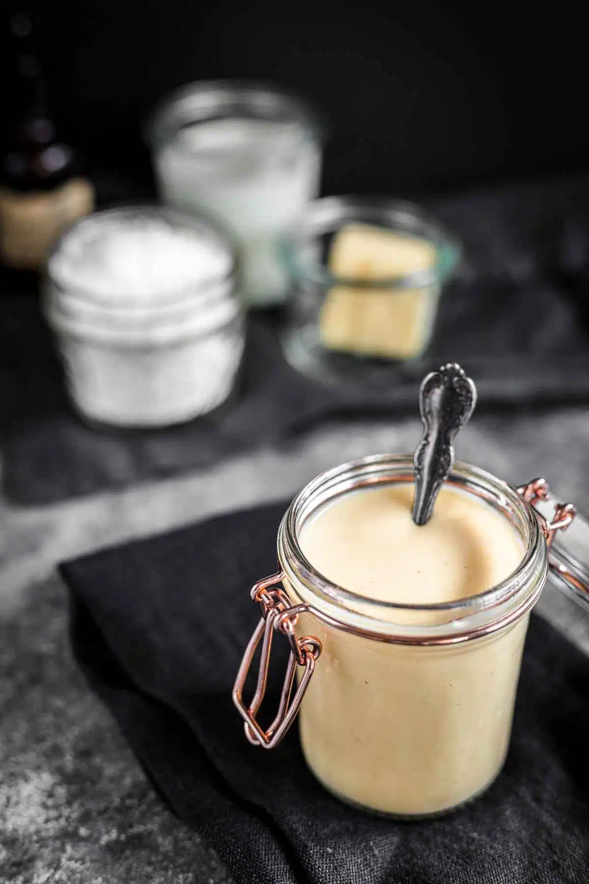 Sugar-Free Sweetened Condensed Milk in a jar