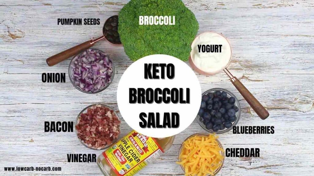 Keto Salads Ingredients needed.