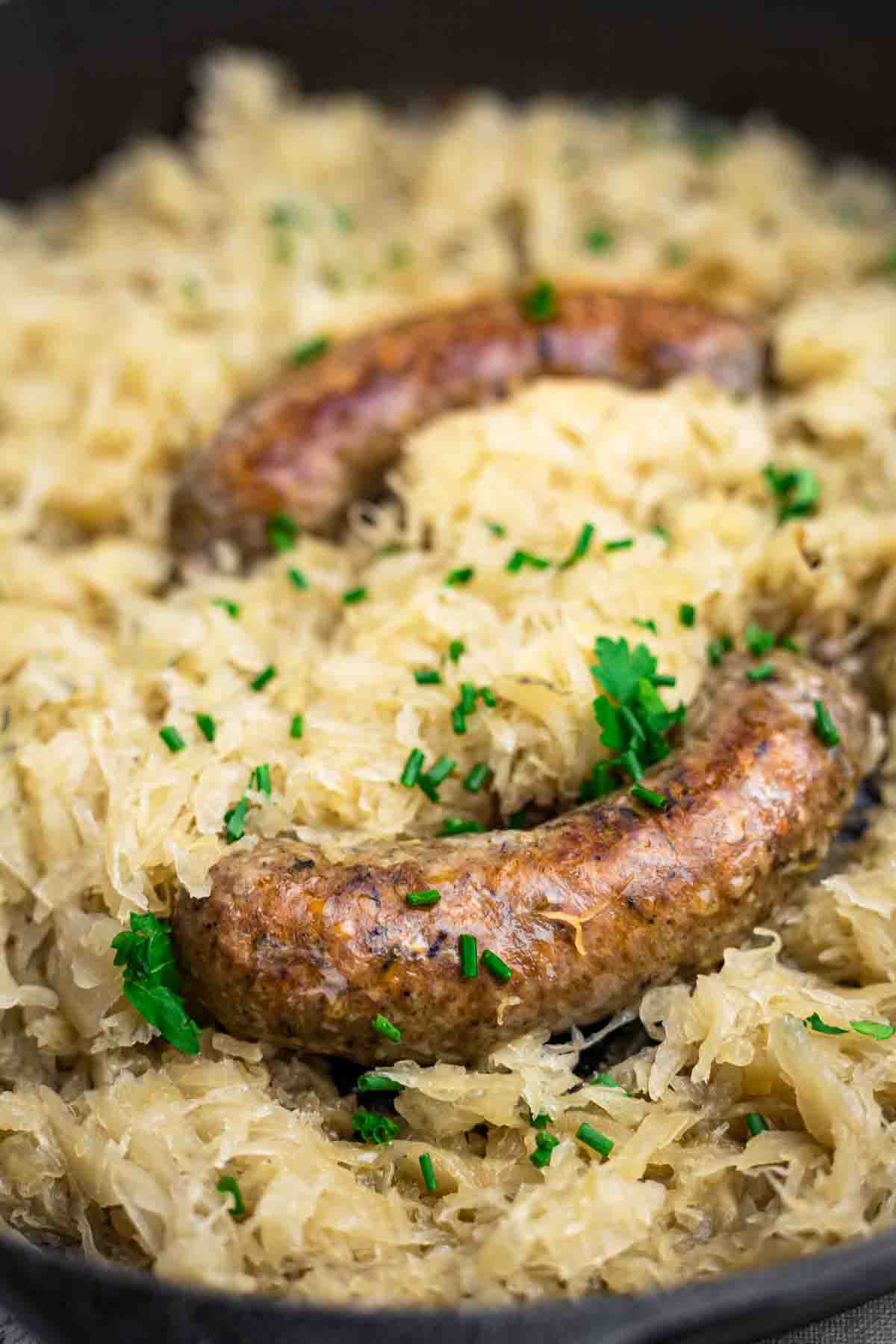 Recipe For Sausage and Sauerkraut.