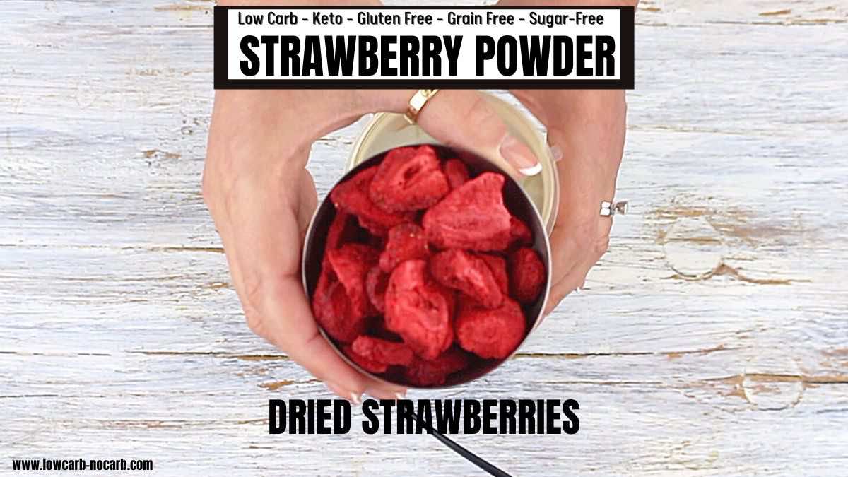 Dried Strawberry Powder ingredient needed.