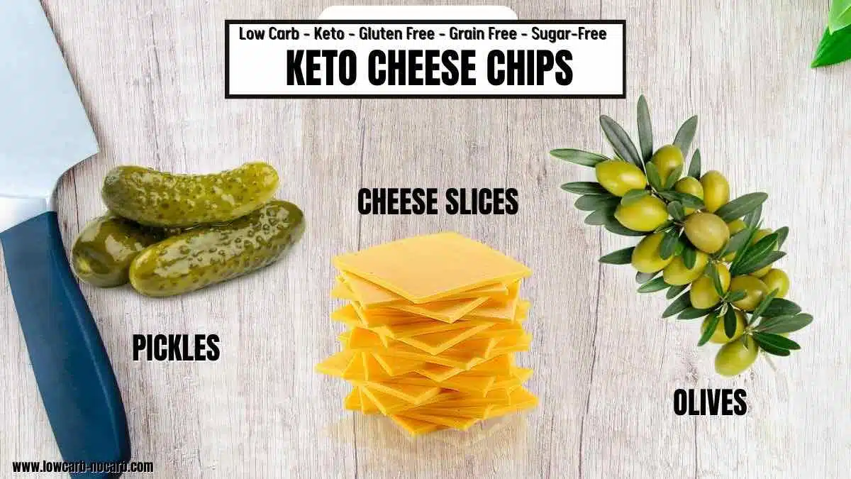 Cheese Chips ingredients needed.