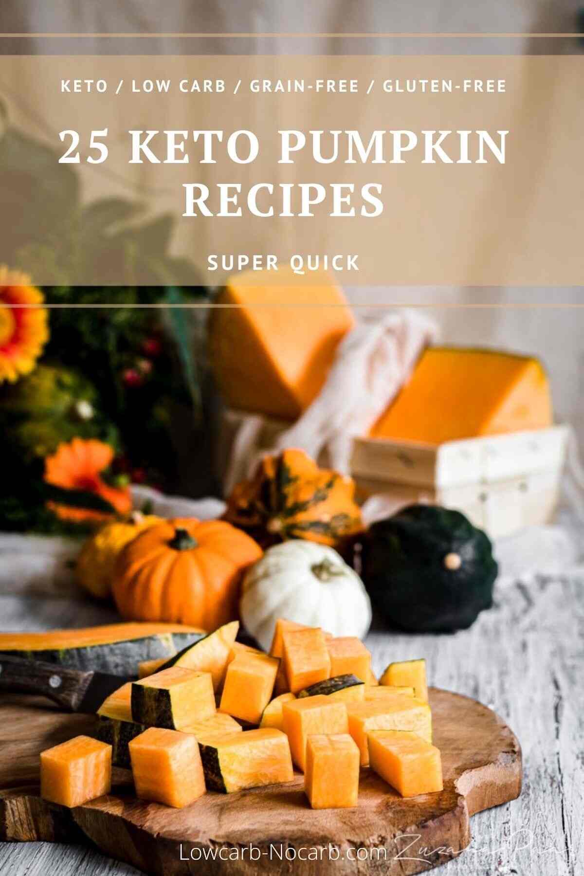 various pumpkin recipe