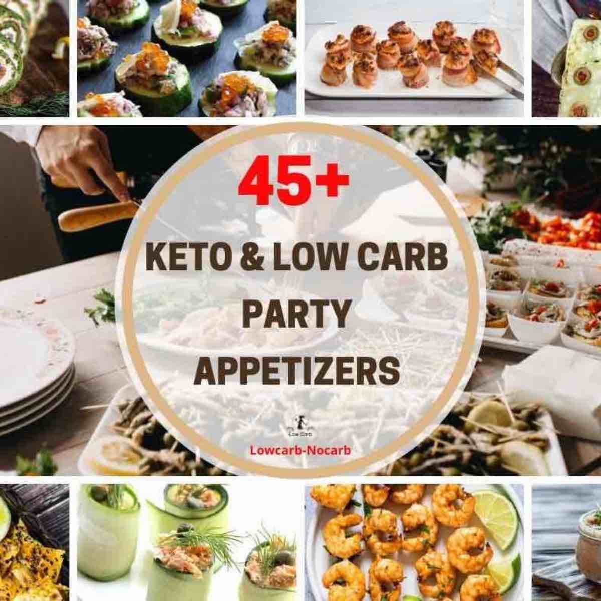 45 keto appetizers recipes.