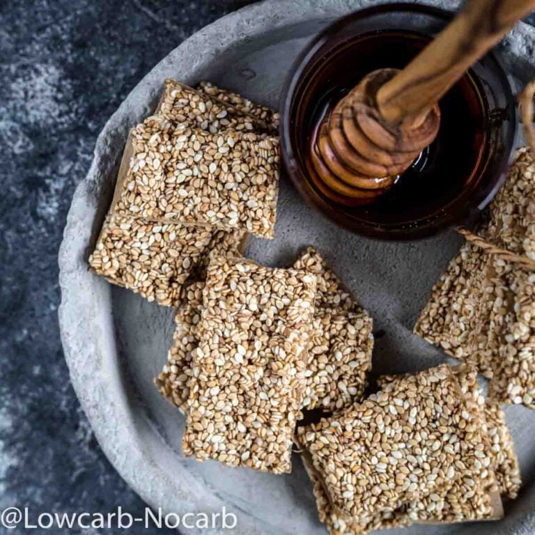 SugarFree Sesame Snaps Recipe Low Carb No Carb