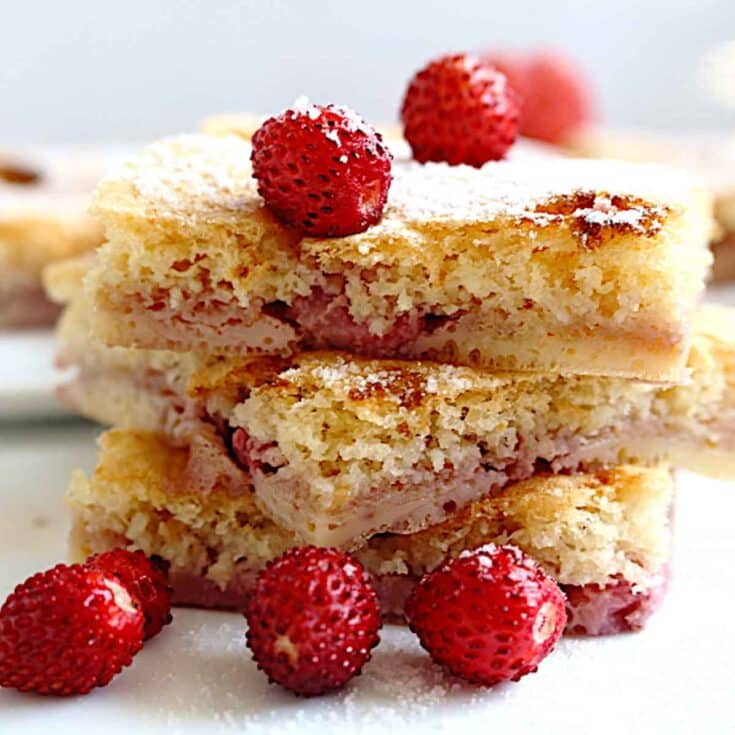Recipe for a Coffee Cake with berries.
