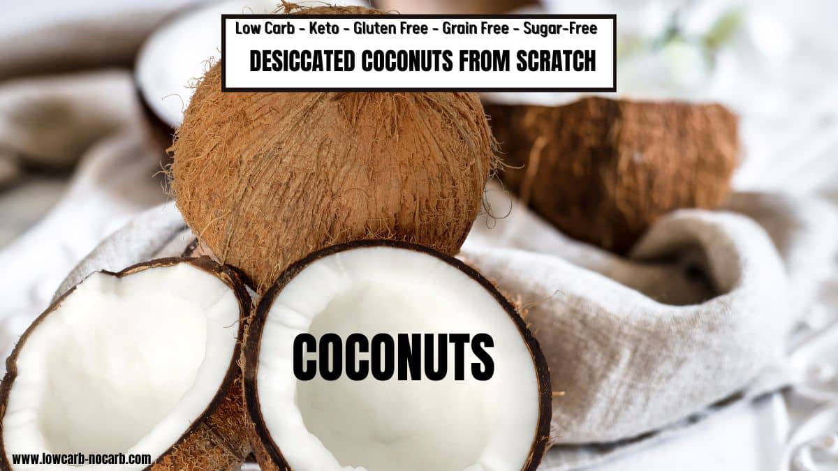 Desiccated Coconut Recipe.