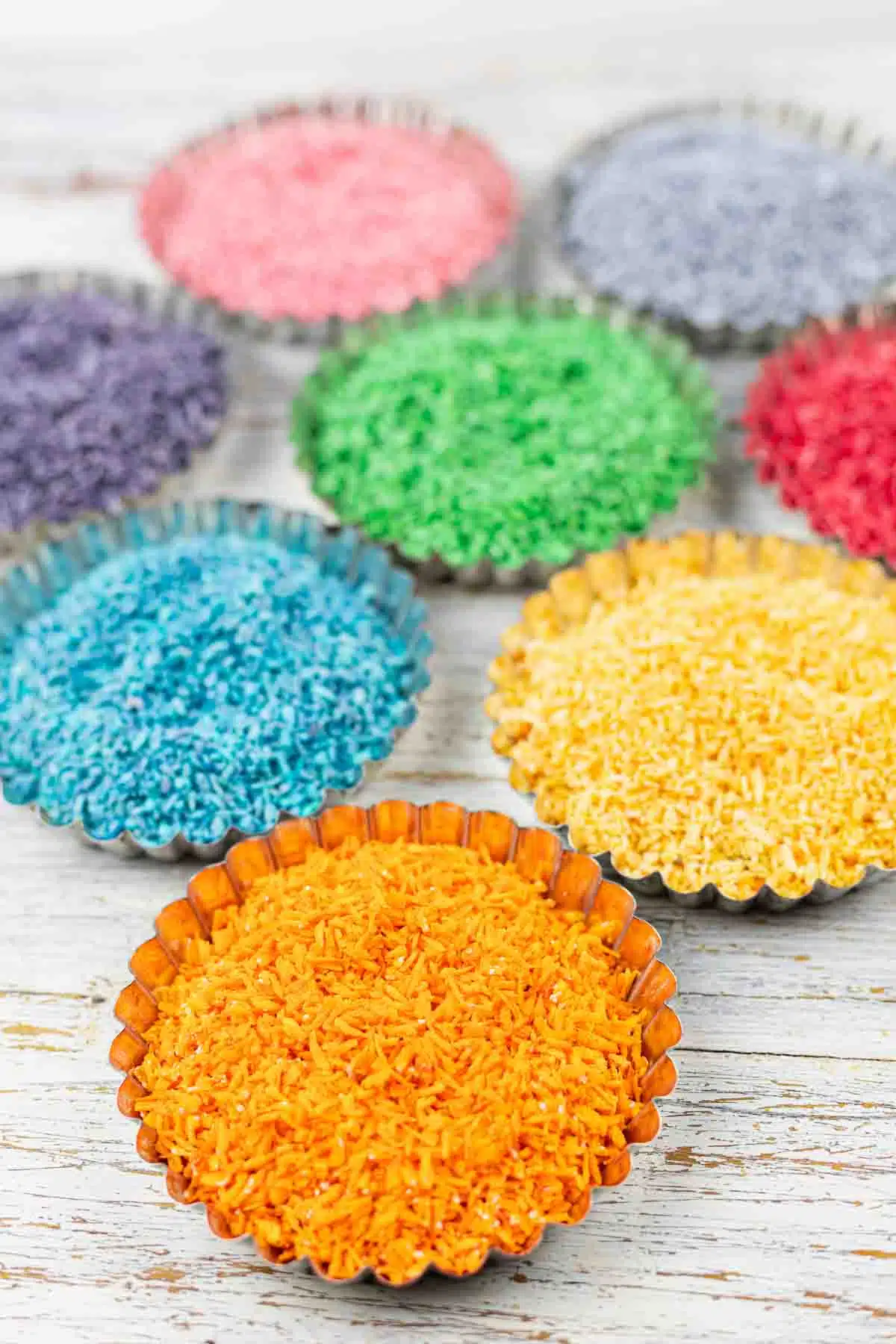 How To Make Sugar-Free Colorful Keto Sprinkles.