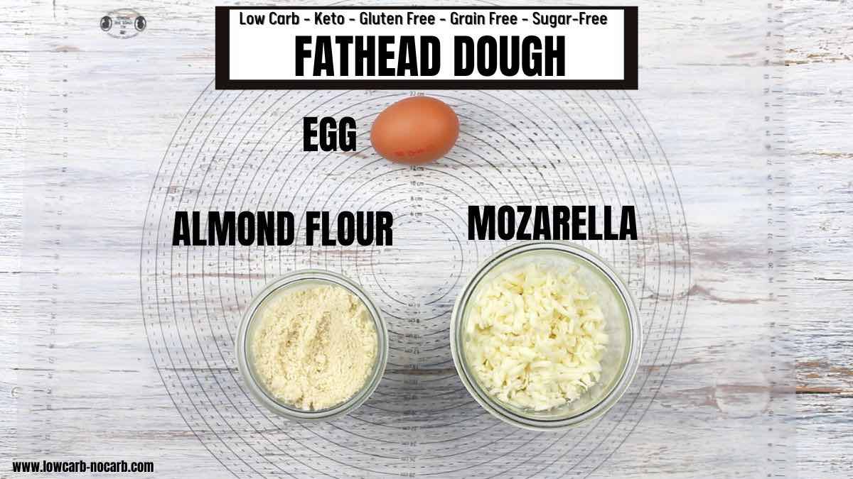 Fathead Pizza Crust Ingredients needed.
