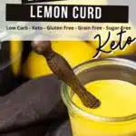 Lemon Curd in a jar.