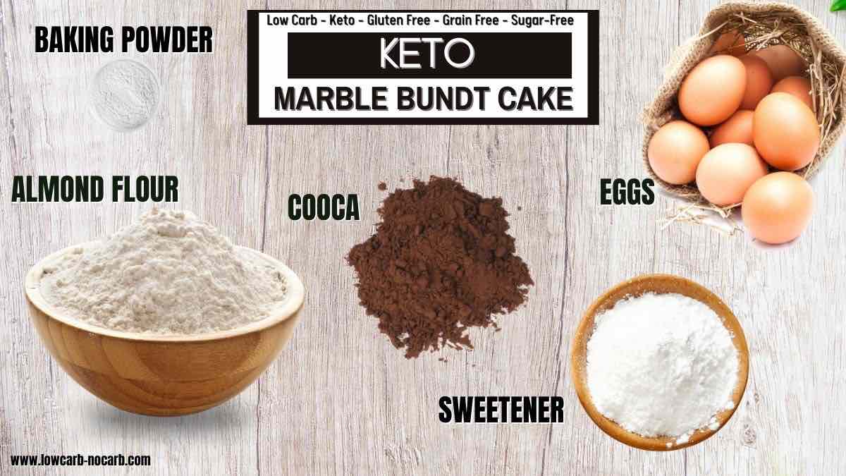 Bundt Cake Ingredients Needed.