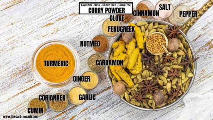 Substitute for Curry Powder Recipe - Low Carb No Carb