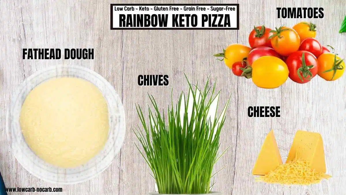 Rainbow Pizza Ingredients needed.