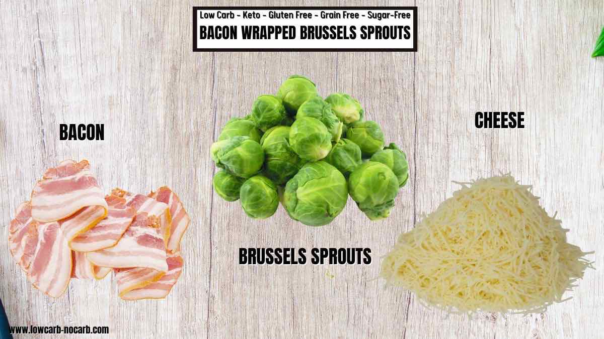 Brussels sprouts appetizer ingredients needed.