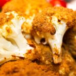 Cauliflower Bites close up.