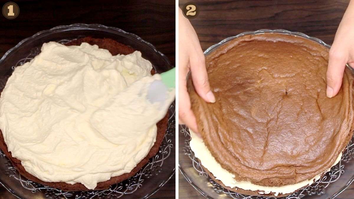 How to make a chocolate cake.