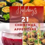 21 Christmas appetizers.