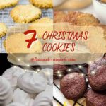 7 Christmas cookies.