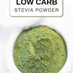 Low carb stevia powder.