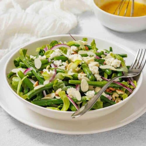 Cold Green Bean Salad with Dijon Vinaigrette